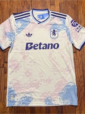 Adidas Originals Aston Villa AVFC Third Jersey Men's Large NWT $150 Betano